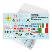 AMIG8196 Ammo Mig 1/35 Набор декалей Axis Tanks & Vehicles Италия и Румыния, 1941-1944 годы / Decal Set Vol. 4 − Italy & Romania 1941-1944