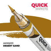 AKMQ033 AK Interactive Маркер QUICK MARKER - Песок пустыни / Desert Sand