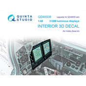 QD48508 Quinta Studio 1/48 MiGG-31БМ включенные дисплеи для наборов QD48505/QDS-48505 (Hobby Boss)