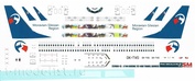 737800-12 PasDecals 1/144 Декаль на Boeng 737-800 Travel Service msk cz