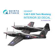 QD48497 Quinta Studio 1/48 3D Декаль интерьера кабины F-82H Twin Mustang (Modelsvit)