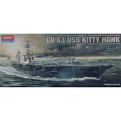 Academy 14210 1/800 U. S. S. CV-63 Kitty Hawk
