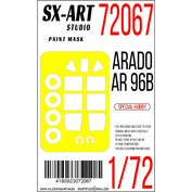 72067 SX-Art 1/72 Окрасочная маска Arado Ar 96B (Special hobby)