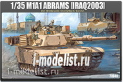 13272 Academy 1/35 M1A1 ABRAMS IRAQ 2003