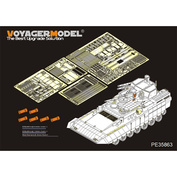 PE35863 Voyager Model 1/35 Базовое фfromfromравление для Object 149 (для PANDA HOBBY PH35051)