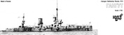 КВ70201 Комбриг 1/700 Gangut Battleship, 1914