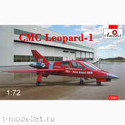 72341 Amodel 1/72 British light jet CMC Leopard 1