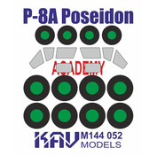 M144 052 KAV models 1/144 Окрасочная маска для модели P-8A Poseidon (Academy)