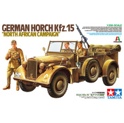 37015 Tamiya 1/35 Him. car Horch Kfz.15 Afrika Korps (3 figures)