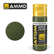 ATOM20077 Ammo Mig Акриловая краска ATOM COLOR Темно-зелёный RLM81 / Dunkelgrün RLM81