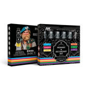 AKAD102 AK Interactive Набор акриловых красок ARTISTIC DENSE - Первичный и вторичный / PRIMARY & SECONDARY SET – ARTISTIC DENSE ACRYLIC COLOR