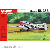 AZ7504 AZ Model 1/72 Klemm KL 35B Aircraft