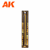 AK9112 AK Interactive Brass Tubes 1.3mm, 5 pcs.
