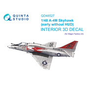 QD48527 Quinta Studio 1/48 3D Декаль интерьера кабины A-4M early (Magic Factory)