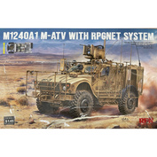 RM-5145х Rye Field Model 1/35 Американский бронированный внедорожник MRAP (Mine-Resistant Ambush Protected) M1240A1 M-ATV с системой RPGNET	