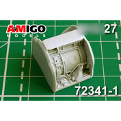 AMG72341-1 Amigo Models 1/72 Ниши основных стоек шасси для модели MiGG-27