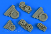 148 017 Aires 1/48 Supplement Set F-16I Sufa weighted wheels (GY production)