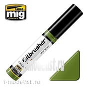 AMIG3505 Ammo Mig OLIVE GREEN (Oil paint with a thin brush applicator)