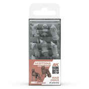 AKBIT0046 AK Interactive 3D-печать BASING BITS Псы войны / War Dogs