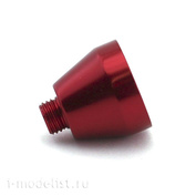 1530 JAS Container without cover, 2 ml, thread, aluminum