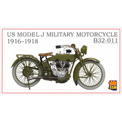 B32-011 Copper State Models 1/32 Военный мотоцикл US Model J, 1916-1918 гг.