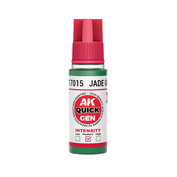AK17015 AK Interactive Краска акриловая QUICK GEN - Notфритово-зелёный / JADE GREEN