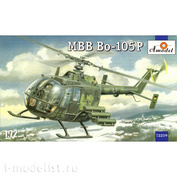 72259 Amodel 1/72 MBB Bo-105P Helicopter 