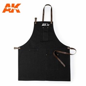 AK9200 AK Interactive Фирменный чёрный фартук / AK OFFICIAL APRON BLACK