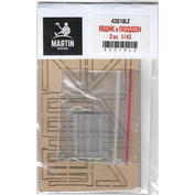 43018LZ Martin 1/43 Ящик и поддон, 2 шт., прессшпан, лазерная резка, поддоны (3Dprint)