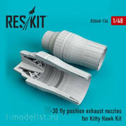 RSU48-0134 Reskit 1/48 Суххой-30 fly position сопла