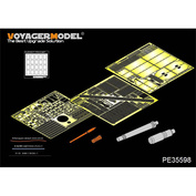 PE35598 Voyager Model 1/35 Фототравление для танка JGSDF Type10 (для TAMIYA 35329)