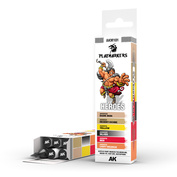 AKM101 AK Interactive Набор акриловых маркеров PLAYMARKER - Герои / HEROES – PLAYMARKER SET