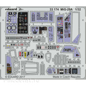 33174 Eduard 1/32 Фототравление для MiGG-29A
