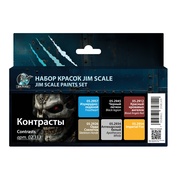 02.313 Jim Scale Набор акриловых красок «Контрасты»