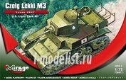 726072 Mirage Hobby 1/72 U.S. Light Tank M3 