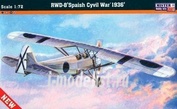 B-46 MisterCraft 1/72 Aircraft RWD-8 Spanish Civil War 1936