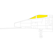 JX277 Eduard 1/32 Окрасочная маска для F-100C