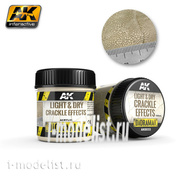 AK8033 AK Interactive Light & Dry Crackle Effects 100ml (cracked earth Effect, light and dry)