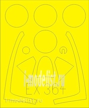 EX364 Eduard 1/48 Mask for the P-47D