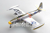 37105 Easy model 1/72 Assembled and painted model aircraft F-84E, 