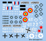35118 BisonDecals 1/35 Hungarian East European PzKpfW II, III and IV