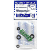 7232 Elf Productions 1/72 Wheel rubber Dry-15TM