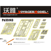 PE35143 Voyager Model 1/35 Фототравление для Pz.Kpfw. 38(t) Ausf. G (для DRAGON 6290)