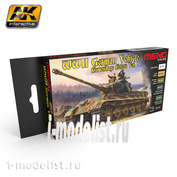 MC813 AK Interactive WWII GERMAN VEHICLE CAMOUFLAGE COLORS