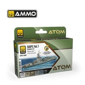 ATOM20600 Ammo Mig Базовый набор ATOM: Корабли, часть 1 / Beginners Set: Ships Vol.1