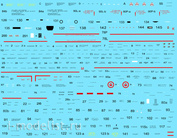 72090 ColibriDecals 1/72 Декаль для Bell Р-39 Stenciling Part II (P-39 K,L,M,N)