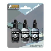 955 Pacific88 Набор красок Многоцелевой российский истребитель Суххой-57 (Т-50) В1, 3 шт.