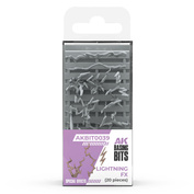 AKBIT0039 AK Interactive 3D-печать BASING BITS Эффект молнии / Lightning FX