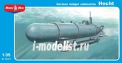 35-017 МикроМир 1/35 Сверхмалая подводная лодка HECHT