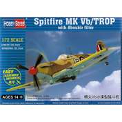 80214 HobbyBoss 1/72 Aircraft Spitfire Mk Vb/TROP
